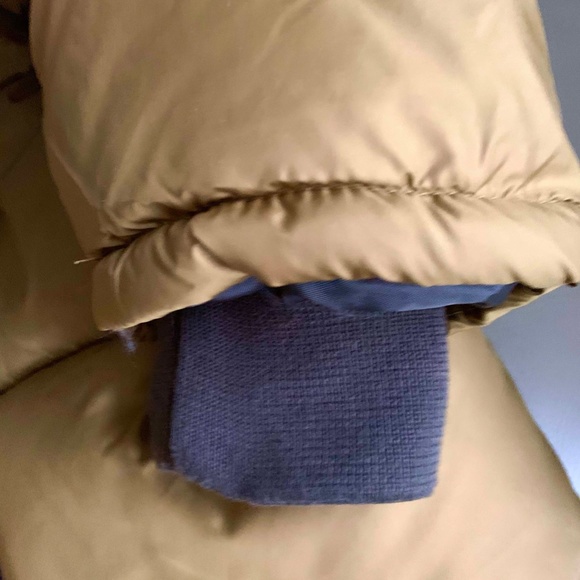 Zara Puffer Jacket with Hood Mustard Yellow - Picture 9 of 10